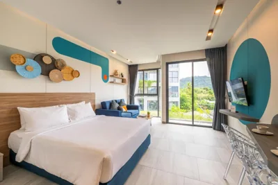 Studio Breeze + spazio coworking gratuito — HOMA Phuket Town
